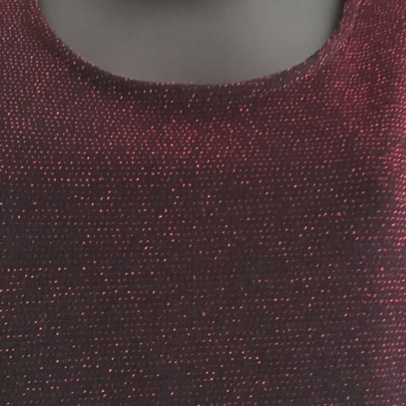 ⭐️ Host Pick ⭐️ VIP Petite | Black Metallic Layered Maxi Dress * New - Picture 6 of 11